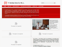 Tablet Screenshot of haridasp.com